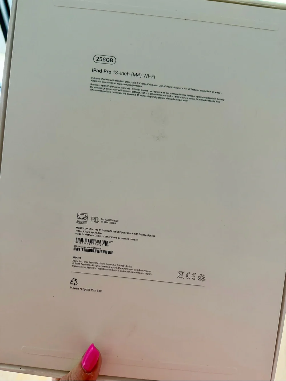 iPad Pro 13-inch With APPLE Keyboard Case M4 WIFI 2024, Trackpad
